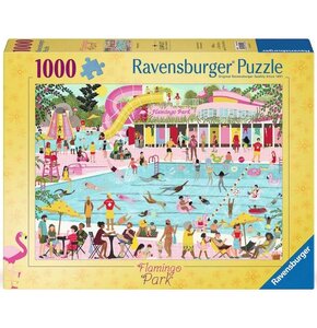 Puzzle RAVENSBURGER Flamingo Park 12001520 (1000 elementów)