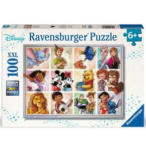 Puzzle RAVENSBURGER Disney Postacie 12004118 (100 elementów)