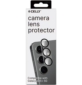 Nakładka na obiektyw CELLY Camera Lens Protector do Samsung Galaxy S25+ 5G