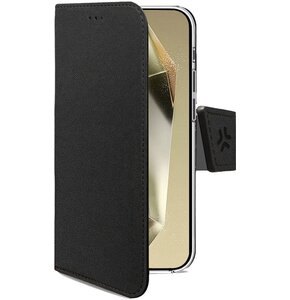 Etui CELLY Wally Wallet Case do Samsung Galaxy S25 Ultra 5G Czarny