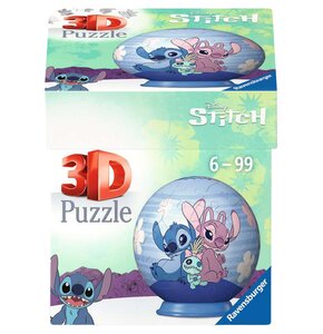 Puzzle 3D RAVENSBURGER Disney Stitch 3 Kula 11599 (54 elementy)
