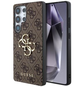 Etui GUESS 4G Big Classic Logo do Samsung Galaxy S25 Ultra Brązowy