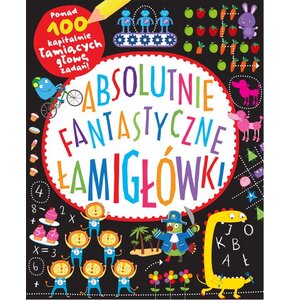 Książka z zadaniami Absolutnie fantastyczne łamigłówki William Potter (miękka okładka)