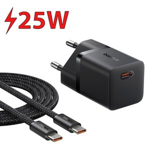 Ładowarka sieciowa BASEUS Gan5 Mini 25W Czarny