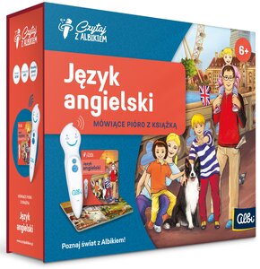 Czytaj z Albikiem Język Angielski + Pióro 61549 (twarda okładka)