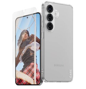 Etui PANZERGLASS Fashion 2w1 do Samsung Galaxy S25 Przezroczysty + Szkło