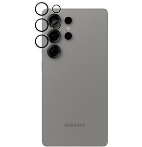Szkło hartowane na obiektyw PANZERGLASS Safe Rings Lens Protector do Samsung Galaxy S25 Ultra Przezroczysty