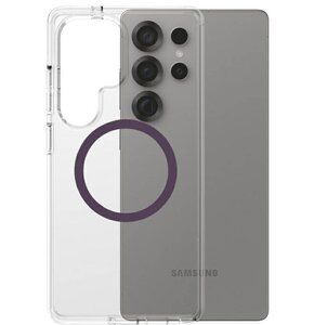 Etui PANZERGLASS Flagship Urban Combat do Samsung Galaxy S25 Ultra Przezroczysto-fioletowy