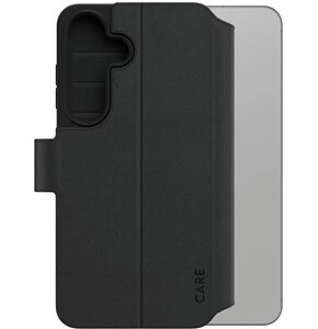 Etui PANZERGLASS Care Feature Wallet Kickstand do Samsung Galaxy S25 Czarny