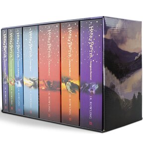 Książka Harry Potter Tom 1-7 J.K. Rowling (twarda okładka)