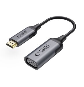 Adapter HDMI – VGA TECH-PROTECT UltraBoost FullHD Czarny