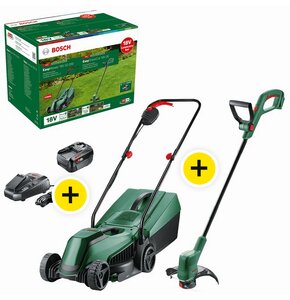 Kosiarka akumulatorowa BOSCH EasyMower 18V-32-200 + Podkaszarka EasyGrassCut 18V-26 06008B9D02