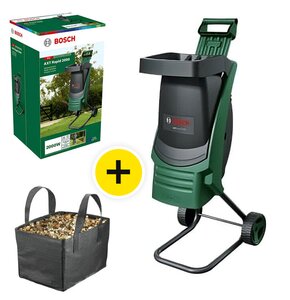 Rozdrabniacz do gałęzi BOSCH AXT Rapid 2000 elektryczny + torba na odpady