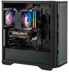 Komputer MAD DOG COUGAR-UNIFACE-I01WR32WH i5-14400F 32GB RAM 1TB SSD Radeon RX7600 Wi-Fi Windows 11 Home