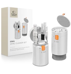 Zestaw czyszczący TECH-PROTECT CS01 Cleaner Set 20w1 Biały