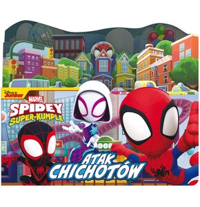 Książka Marvel Spidey i Super-kumple Atak chichotów (twarda okładka)