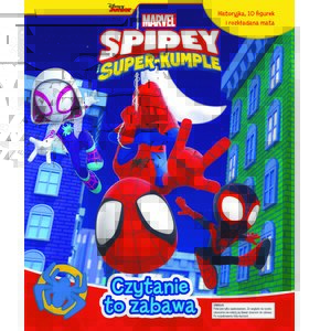 Książka Czytanie to zabawa Marvel Spidey i Super-kumple Aline Lemay (twarda okładka)