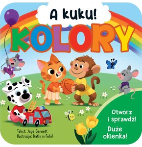 Książka A kuku! Kolory Jaye Garnett (twarda okładka)