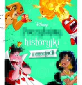 Książka Disney Poczytajmy historyjki o emocjach (twarda okładka)