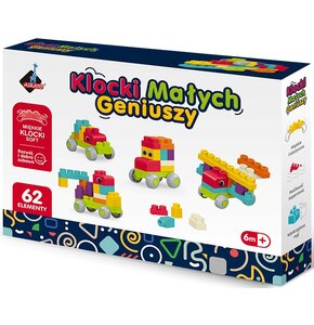Klocki plastikowe ASKATO Klocki małych geniuszy 125190
