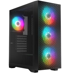 Obudowa LOGIC Dart Pro ARGB Midi Czarny