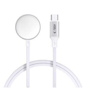 Ładowarka do smartwatcha TECH-PROTECT MC02 UltraBoost USB-C do Apple Watch 1 m Biały