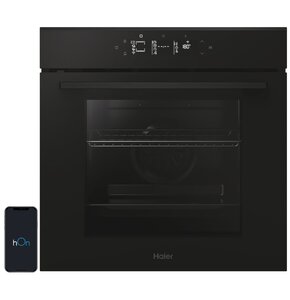 Piekarnik elektryczny parowy Haier ID Series 2 H6 ID25G5HTB1 Air Fry Termosonda Termoobieg Czarny