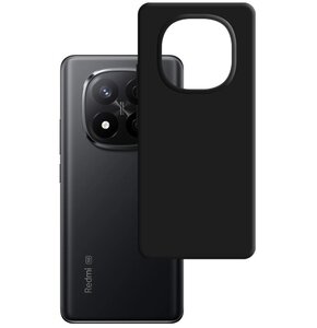Etui 3MK Silicone Case do Xiaomi Redmi Note 14 Pro+ Czarny