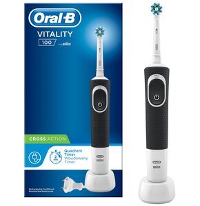 Szczoteczka rotacyjna ORAL-B Vitality 100 Cross Action Czarny