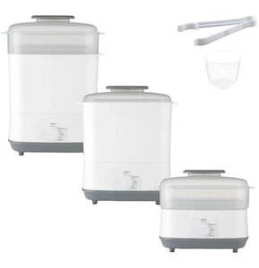 Sterylizator parowy ALECTO BF-55 3w1 Biały
