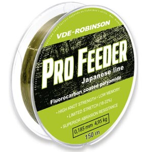 Żyłka VDE-ROBINSON Pro Feeder 0.185 mm / 150 m Jasnobrązowy