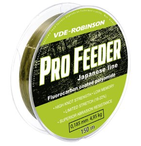 Żyłka VDE-ROBINSON Pro Feeder 0.200mm / 150 m Jasnobrązowy