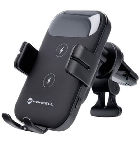Uchwyt samochodowy FORCELL HS4 15W do kratki Czarny