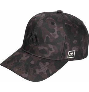 Czapka z daszkiem MIKADO Black Camo UM-UB027-BC Czarny