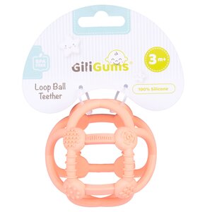 Gryzak GILIGUMS Piłka GG50099 Brzoskwiniowy