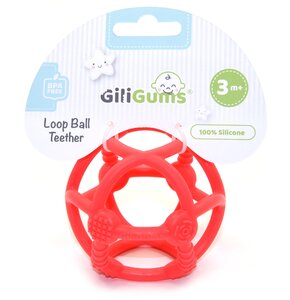 Gryzak GILIGUMS Piłka GG 64224 Czerwony