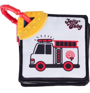 Zabawka JOLLY BABY Książeczka - Gryzaki Pojazdy JB 80588