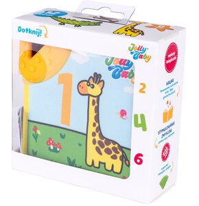 Zabawka JOLLY BABY Książeczka Gryzaki Zwierzęta JB 80590