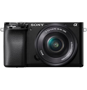 Aparat bezlusterkowy SONY Alpha A6100LB (ILCE6100AKB.CEC) Czarny + Obiektyw 16-50 mm f/3.5 - 5.6, 24.2Mpix, UHD 4K 30p, BIONZ X