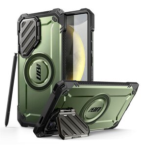 Etui SUPCASE UB XT Mag MagSafe do Samsung Galaxy S25 Ultra Zielony
