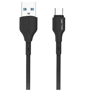 Kabel USB - USB-C BELINE BLNCBC01 25W 1 m Czarny