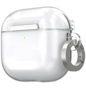 Etui na słuchawki ARAREE Nukin do Apple AirPods 4 Przezroczysty