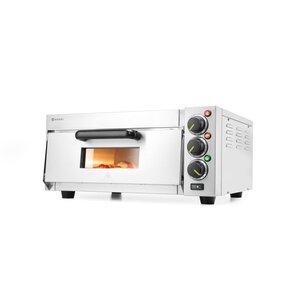Piec do pizzy HENDI 220290 2000W średnica 39 cm Srebrny