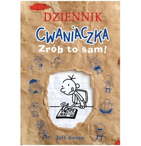 Książka Dziennik cwaniaczka Zrób to sam! Jeff Kinney (miękka okładka)
