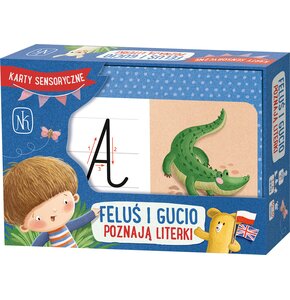 Gra edukacyjna NASZA KSIĘGARNIA Feluś i Gucio poznają literki