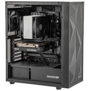 Komputer MAD DOG DIAXID605F-I10DB16 i5-12400F 16GB RAM 1TB SSD Radeon RX7600 Wi-Fi