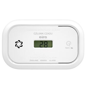 Czujnik tlenku węgla (czadu) EURA CD-71A2V8300/B