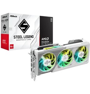 Karta graficzna ASROCK Radeon RX 9070 XT Steel Legend 16GB