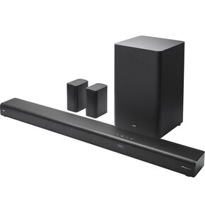 Soundbar JVC TH-E874B Czarny 5.1.2-kanałowy, Bezprzewodowy Subwoofer, HDMI ARC, Bluetooth, Dolby Atmos