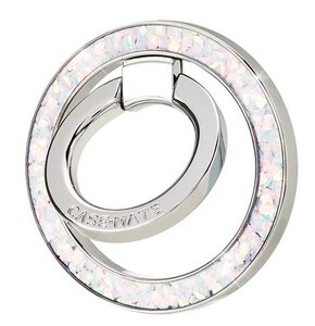 Uchwyt i podstawka CASE-MATE Magnetic Ring Stand MagSafe Srebrny